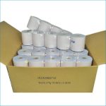 CALIBOR 2 PLY 76mm x 76mm Plain Docket Rolls Box 50